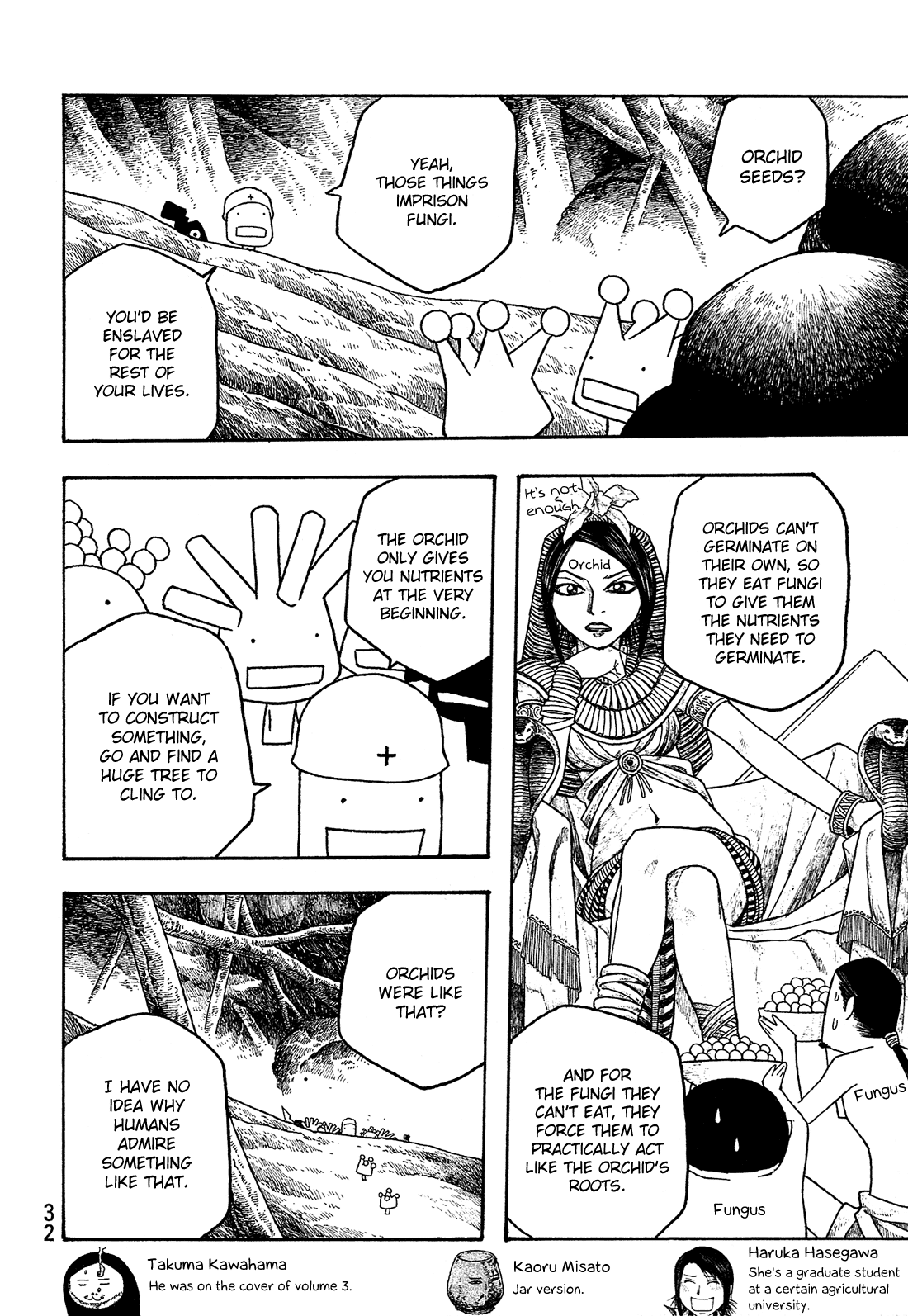 Moyashimon Chapter 39 page 14 - Chapter 39: Those Who Don't Fly High Won't Take a Big Fall, Either