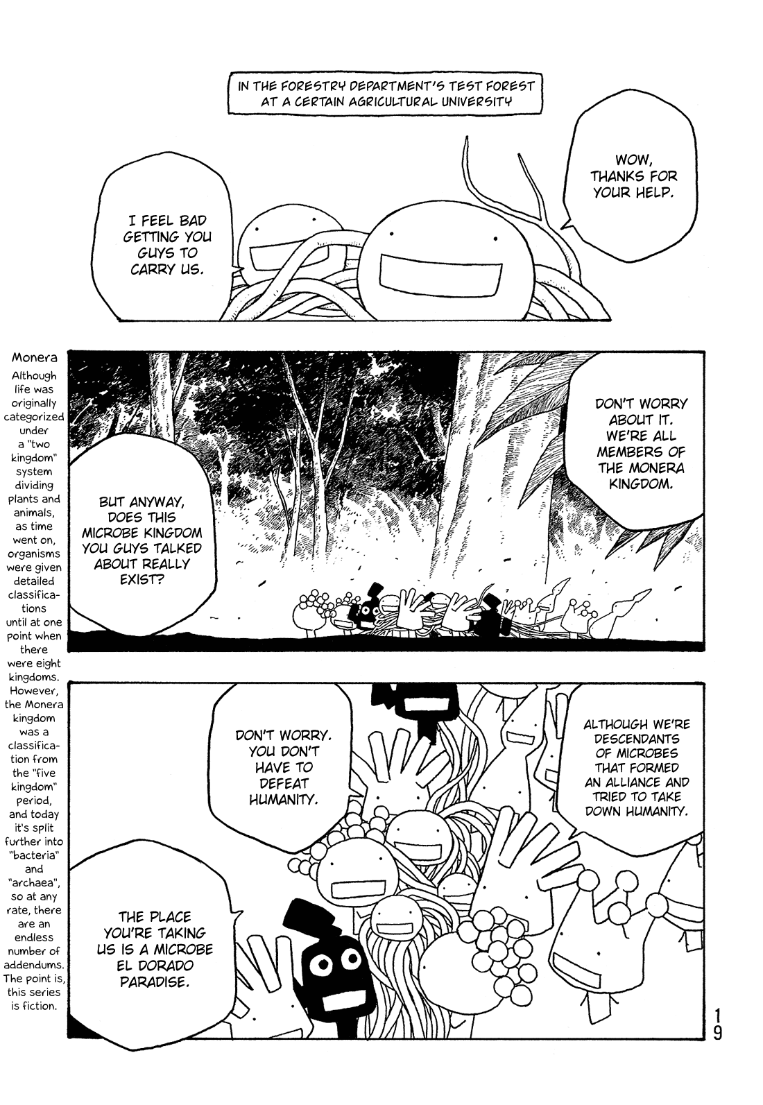 Moyashimon Chapter 39 page 2 - Chapter 39: Those Who Don't Fly High Won't Take a Big Fall, Either