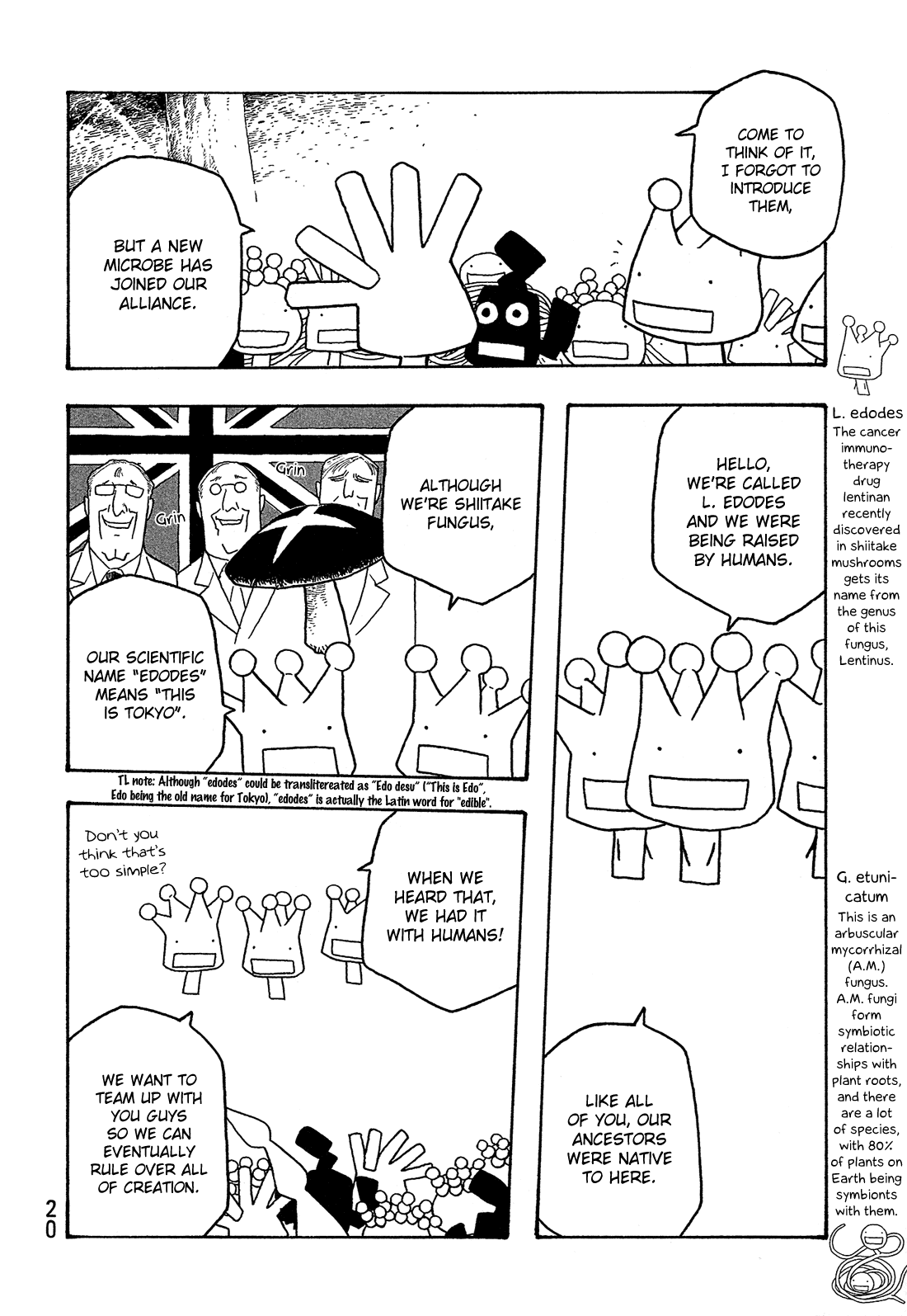 Moyashimon Chapter 39 page 3 - Chapter 39: Those Who Don't Fly High Won't Take a Big Fall, Either