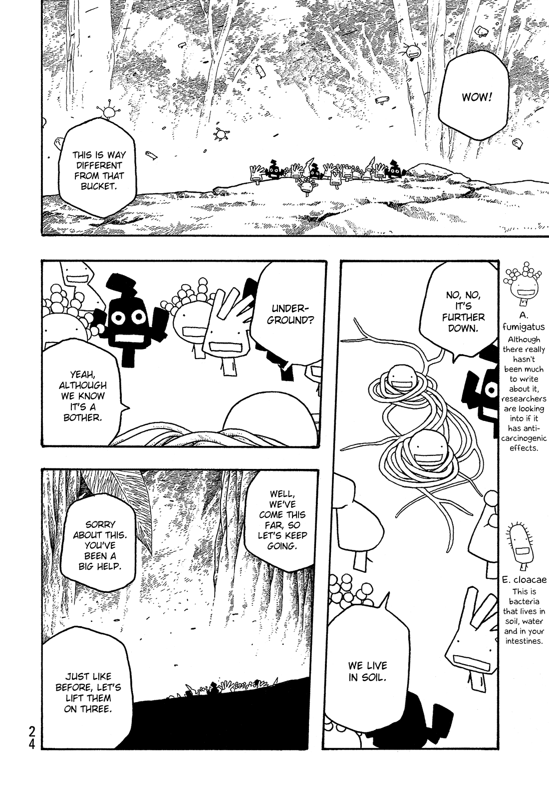 Moyashimon Chapter 39 page 6 - Chapter 39: Those Who Don't Fly High Won't Take a Big Fall, Either