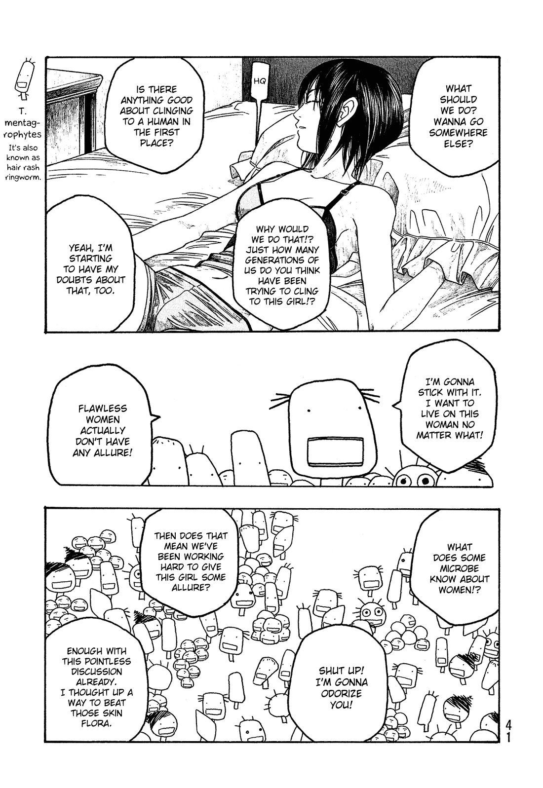 Moyashimon Chapter 40 page 7 - Chapter 40: The Perfect Woman