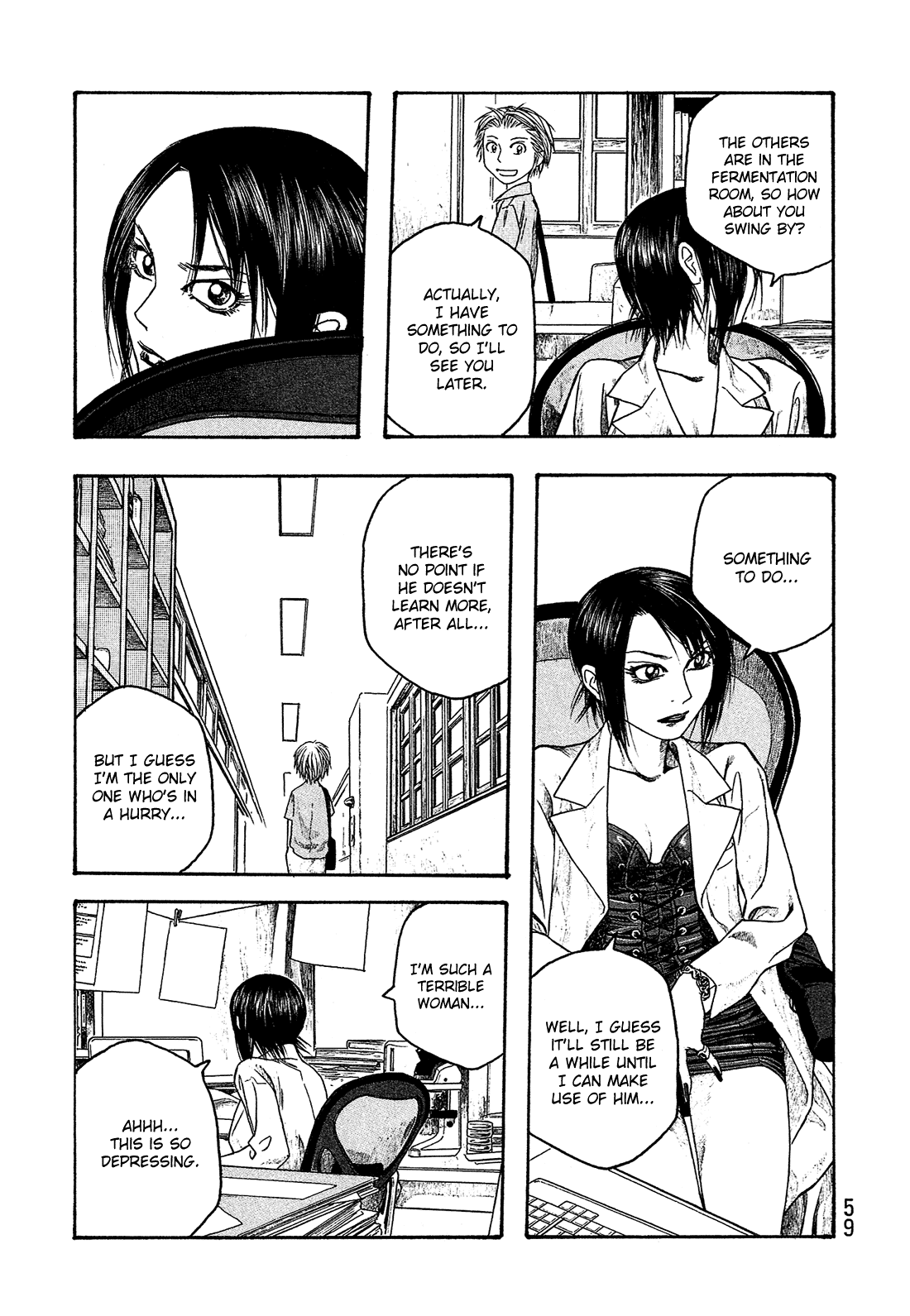 Moyashimon Chapter 41 page 10 - Chapter 41: Shorty and Gothic Lolita