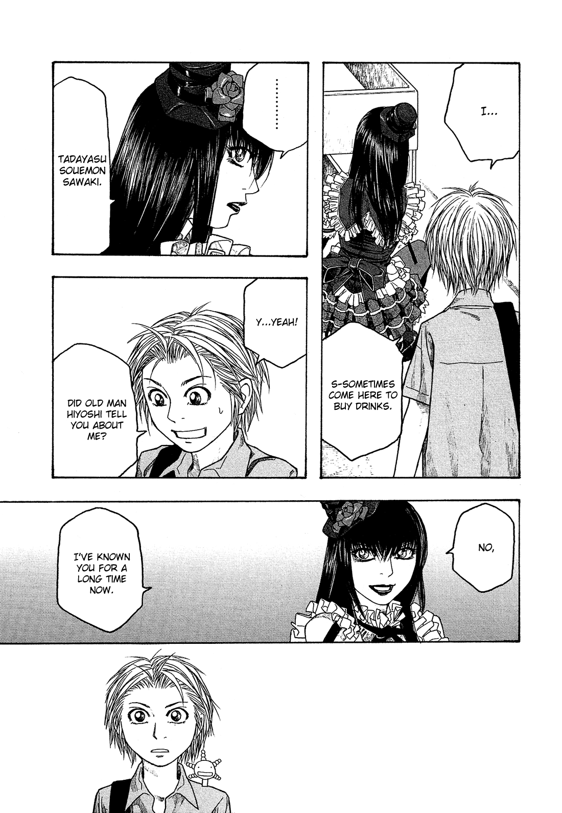 Moyashimon Chapter 41 page 14 - Chapter 41: Shorty and Gothic Lolita