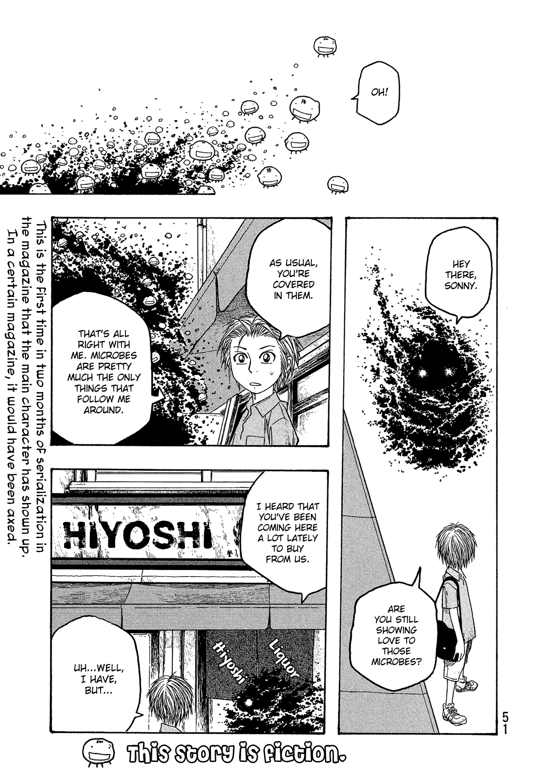 Moyashimon Chapter 41 page 2 - Chapter 41: Shorty and Gothic Lolita