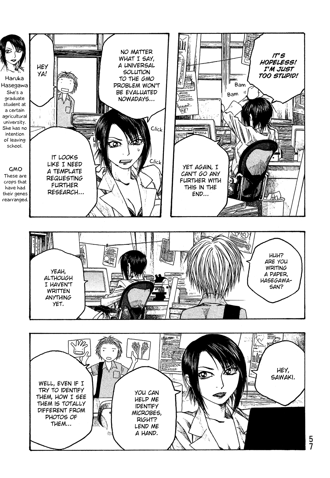 Moyashimon Chapter 41 page 8 - Chapter 41: Shorty and Gothic Lolita