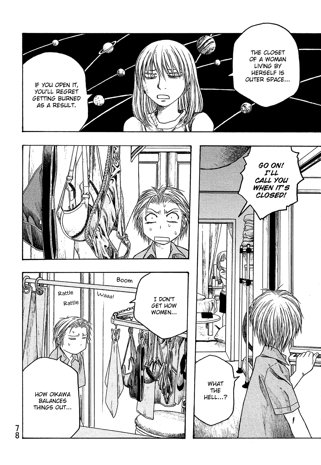 Moyashimon Chapter 42 page 13 - Chapter 42: Shorty and Clean Freak