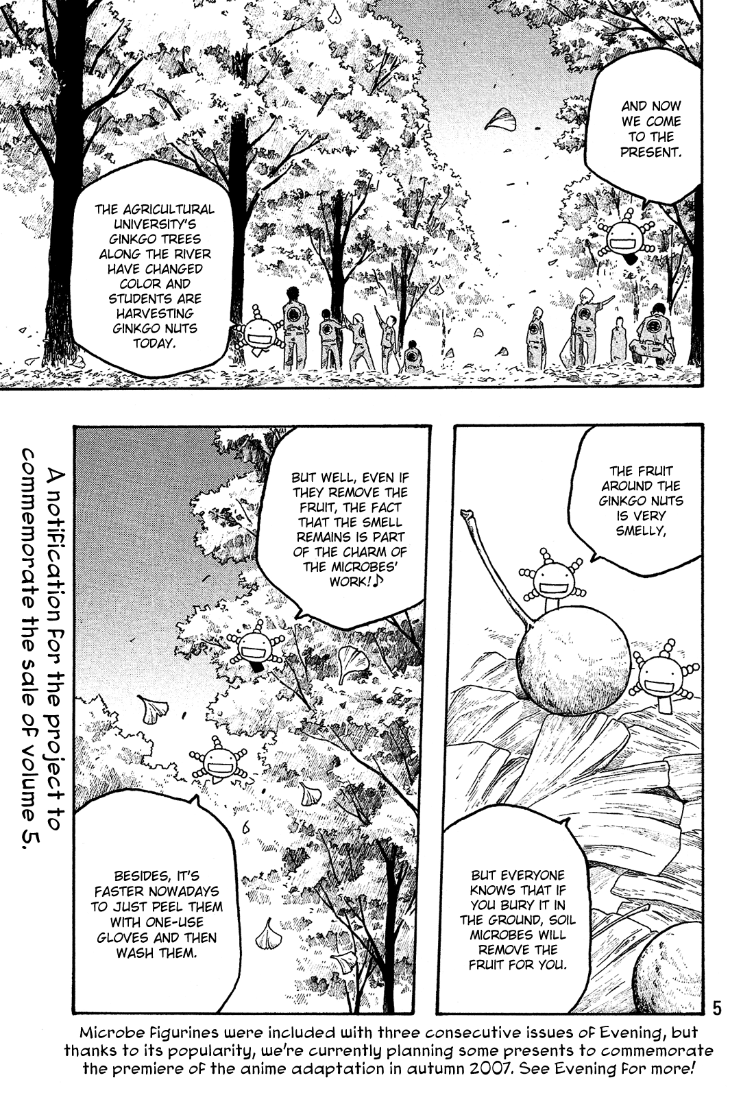 Moyashimon Chapter 49 page 8 - Chapter 49: Autumn