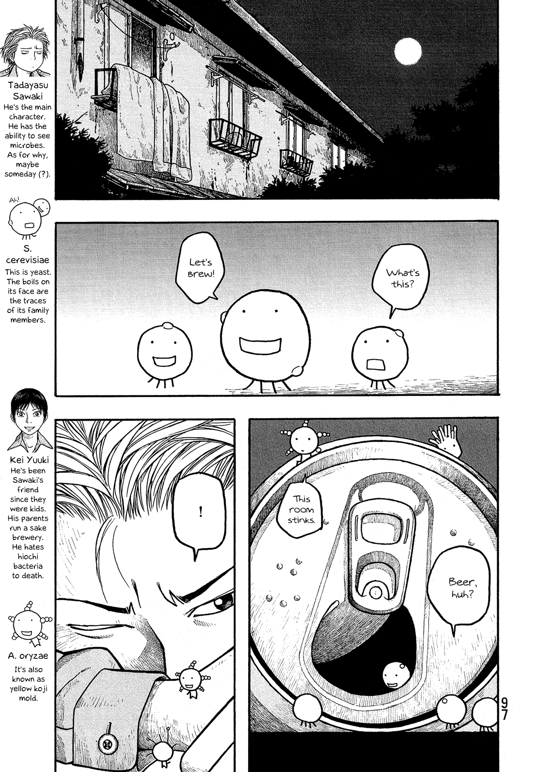 Moyashimon Chapter 5 page 4 - Chapter 5: Night