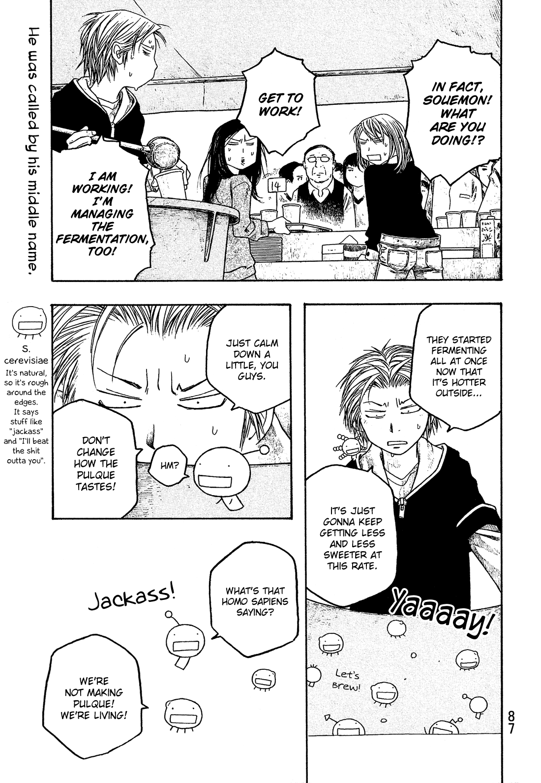 Moyashimon Chapter 54 page 14 - Chapter 54: Open Gate