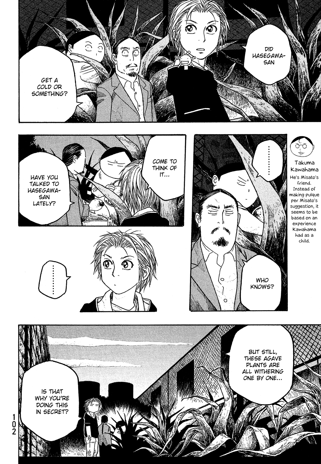 Moyashimon Chapter 55 page 13 - Chapter 55: A Long Autumn Night