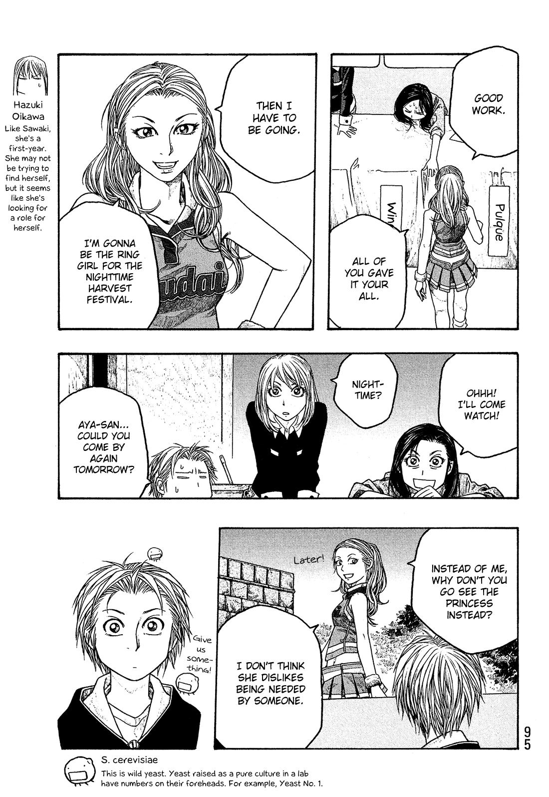 Moyashimon Chapter 55 page 6 - Chapter 55: A Long Autumn Night
