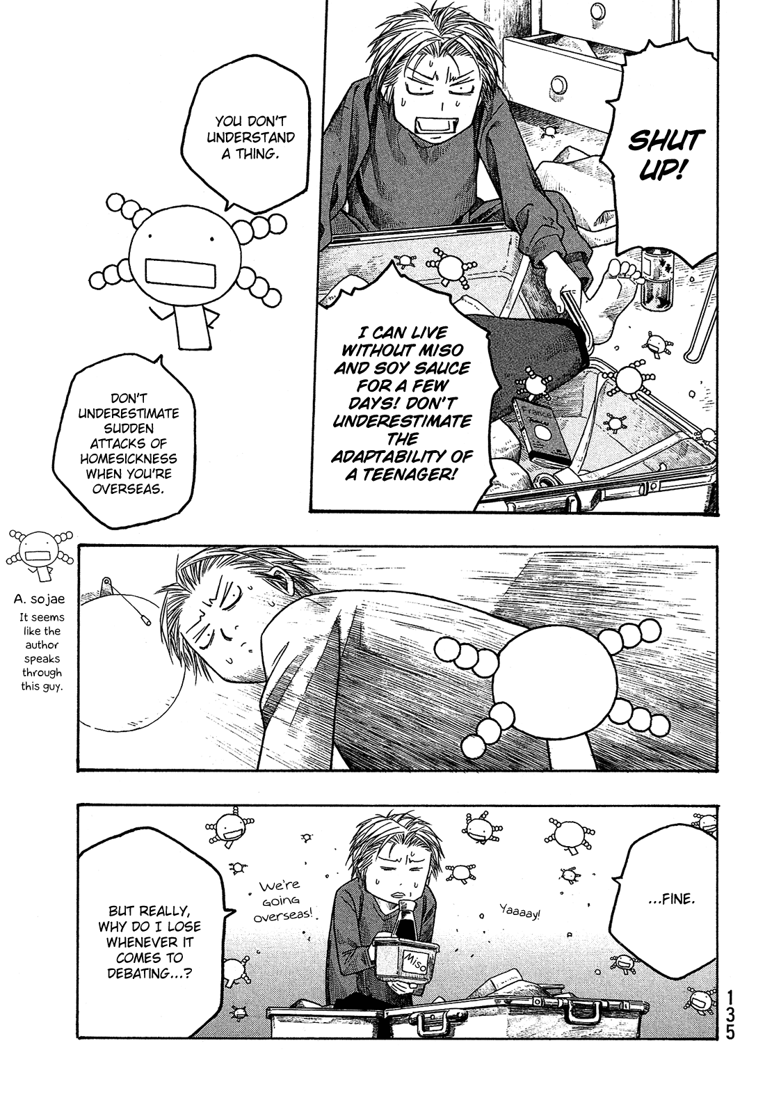 Moyashimon Chapter 57 page 14 - Chapter 57: The Final Night of the Festival