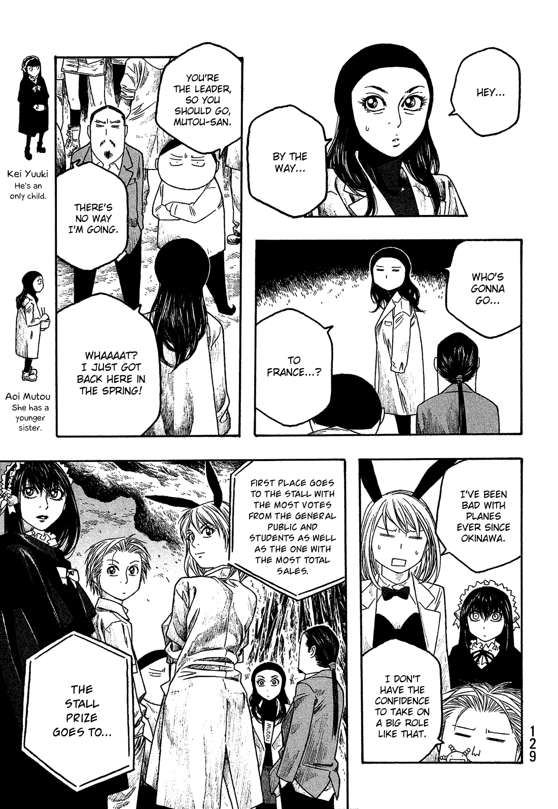 Moyashimon Chapter 57 page 8 - Chapter 57: The Final Night of the Festival