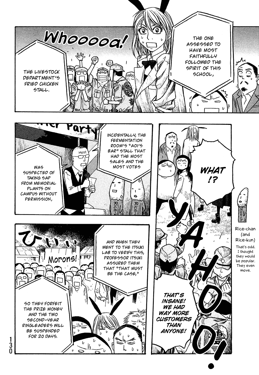 Moyashimon Chapter 57 page 9 - Chapter 57: The Final Night of the Festival