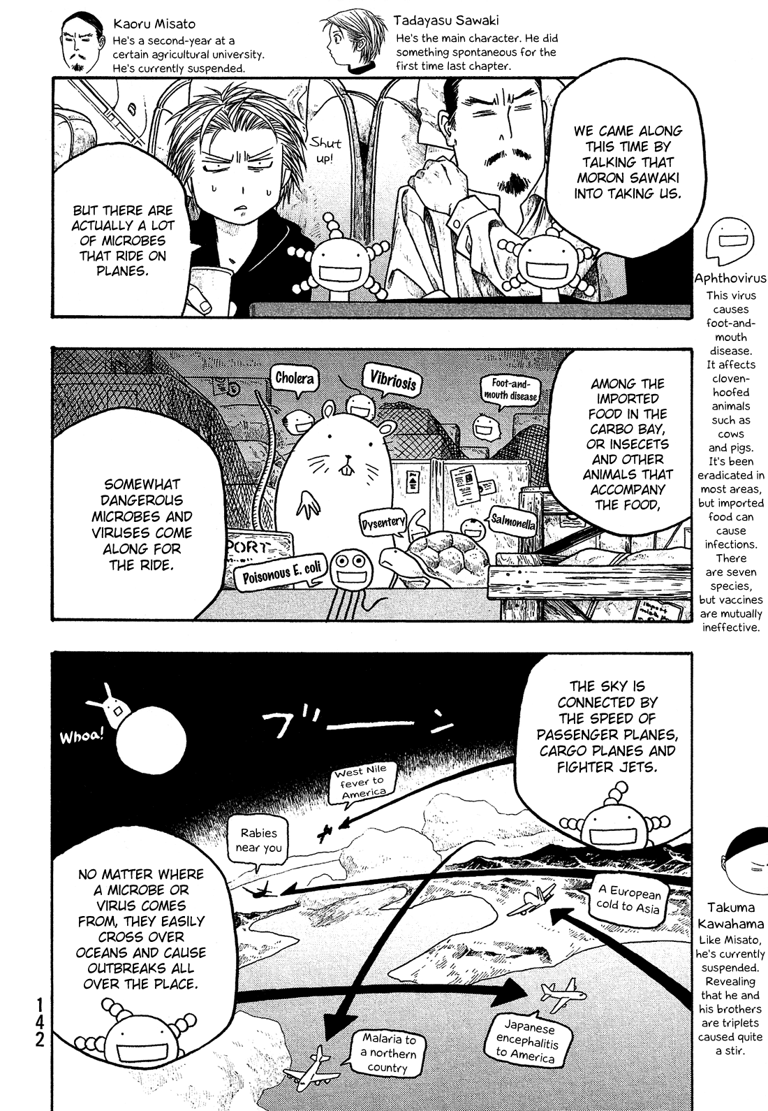 Moyashimon Chapter 58 page 5 - Chapter 58: To France