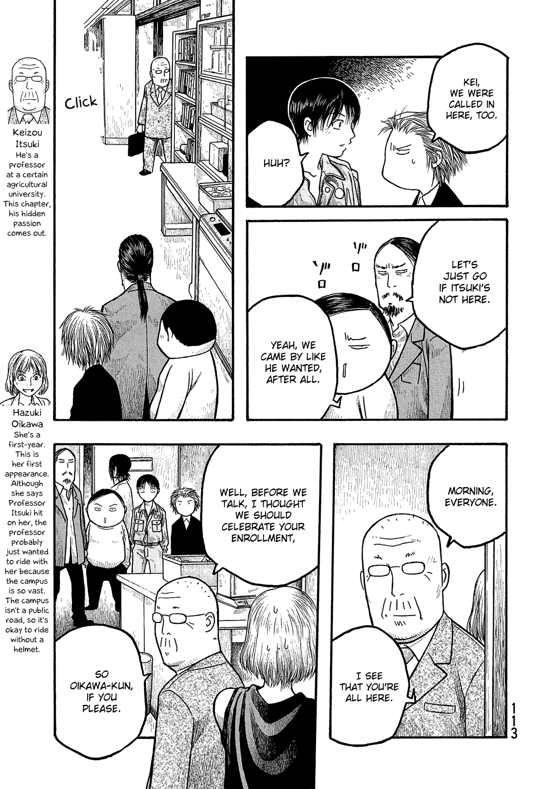 Moyashimon Chapter 6 page 8 - Chapter 6: The Second Day