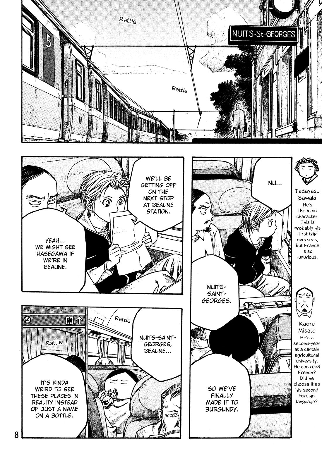 Moyashimon Chapter 61 page 9 - Chapter 61: Bourgogne Blanc