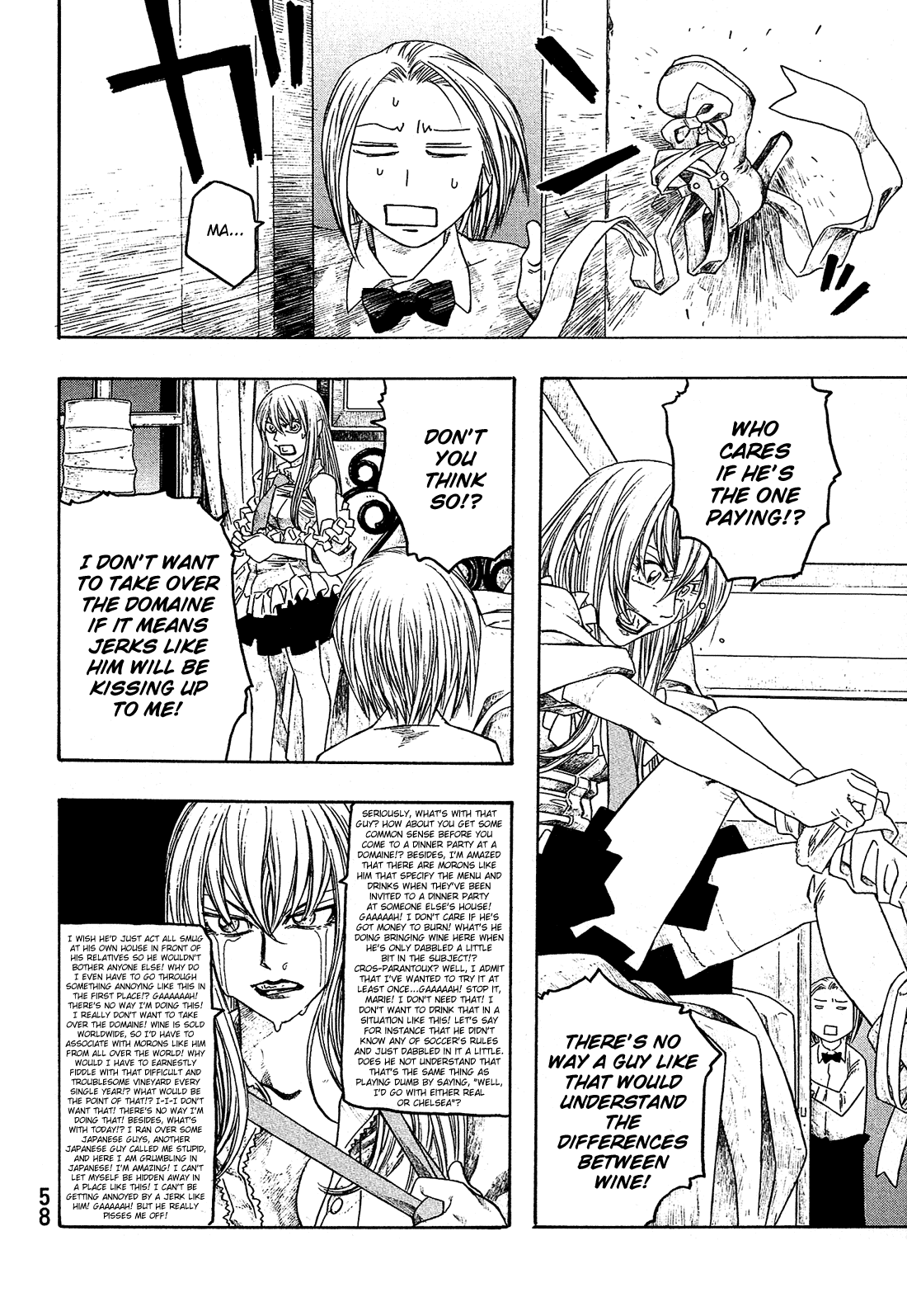 Moyashimon Chapter 64 page 7 - Chapter 64: Angry Women