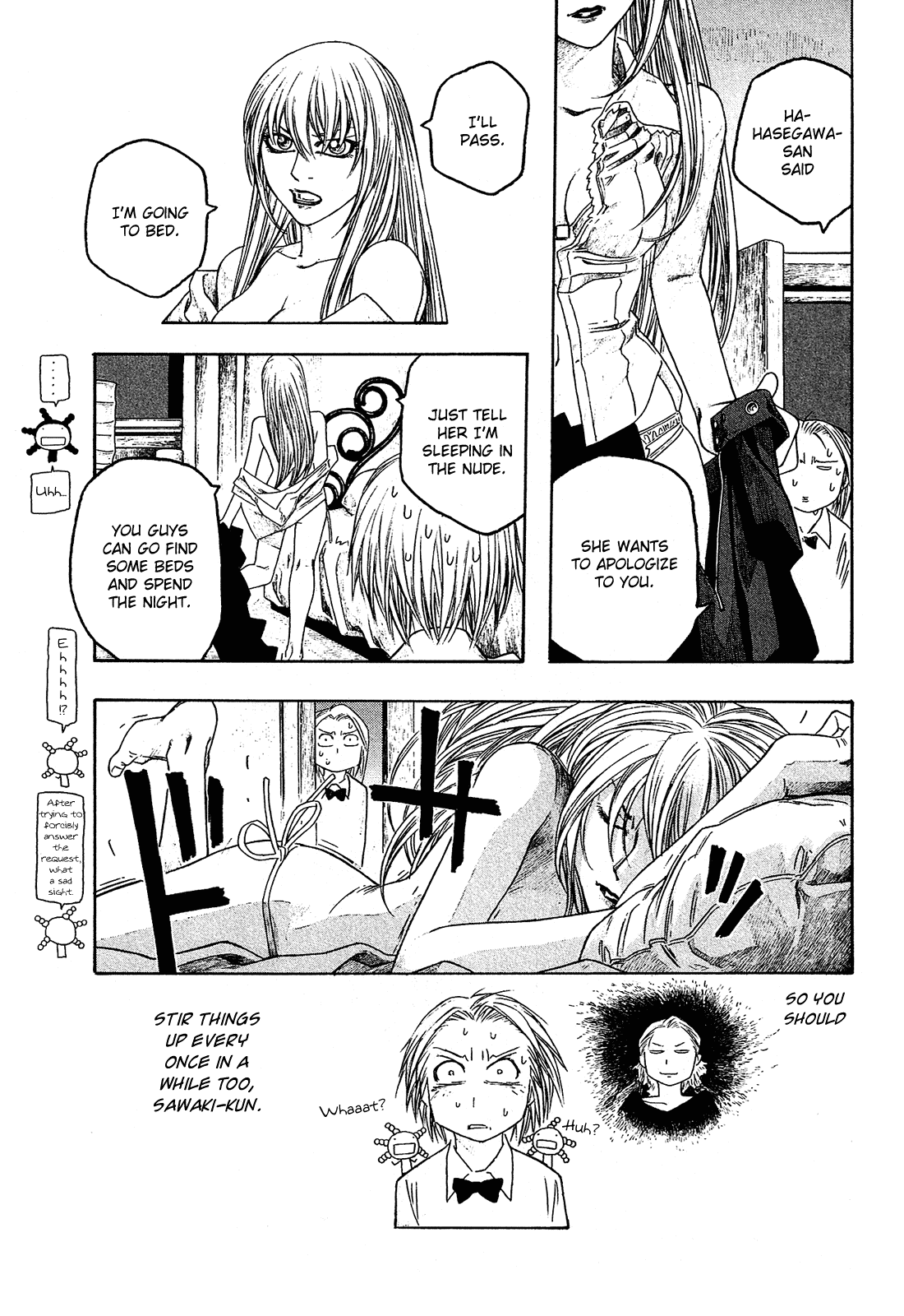Moyashimon Chapter 64 page 8 - Chapter 64: Angry Women