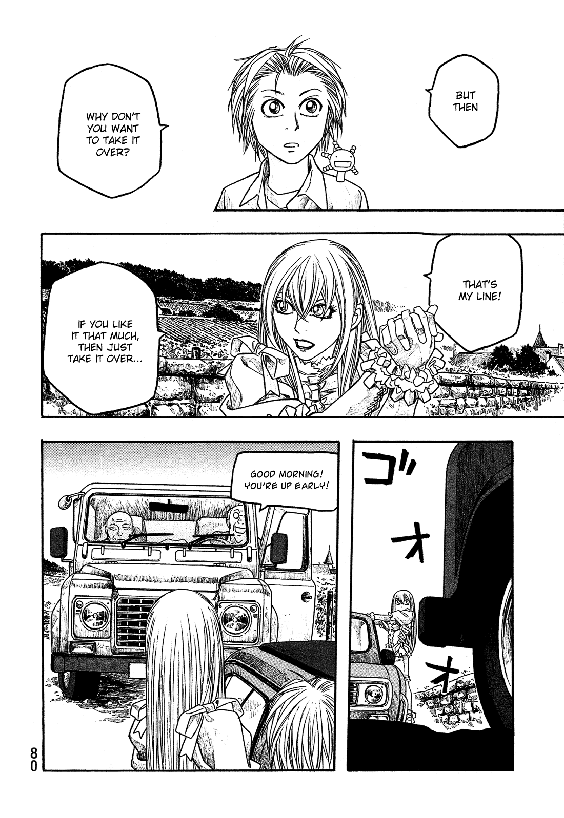 Moyashimon Chapter 65 page 13 - Chapter 65: Birth of a Couple