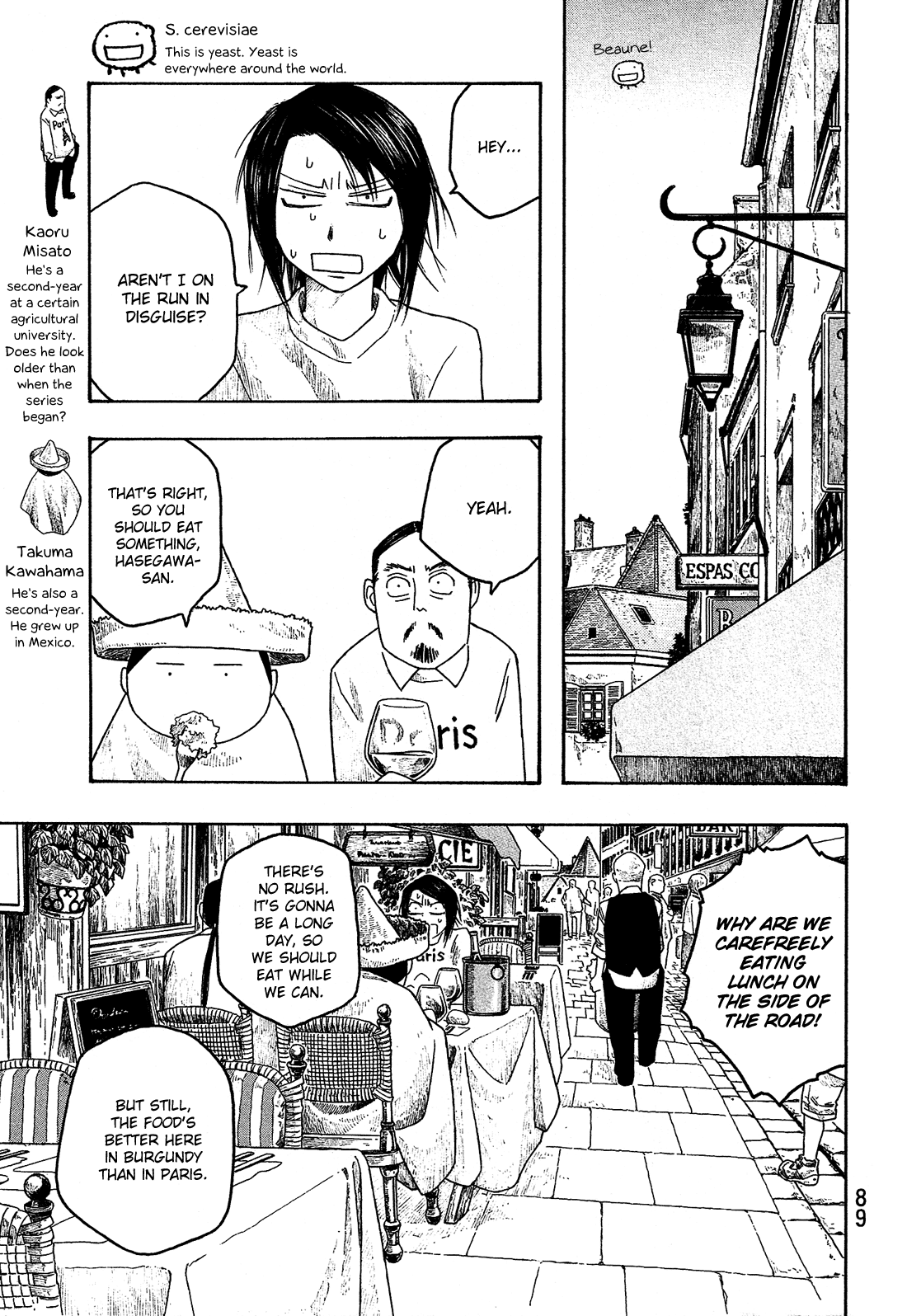 Moyashimon Chapter 66 page 6 - Chapter 66: Soy un Mexicano.