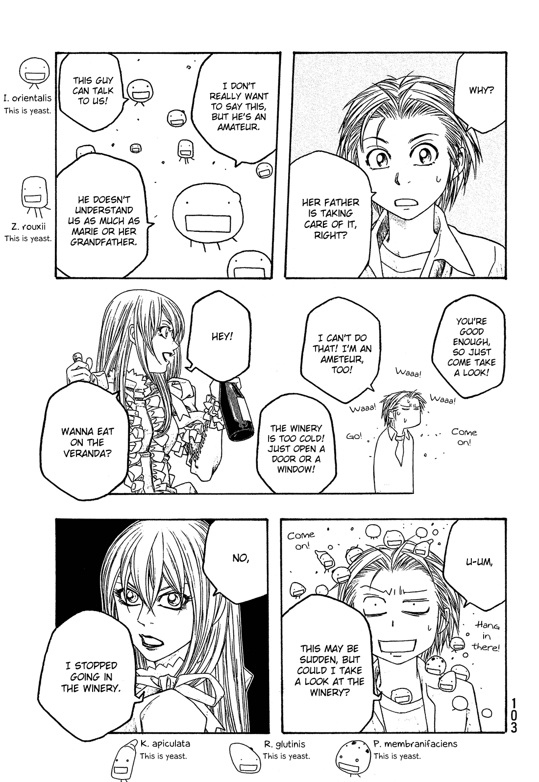Moyashimon Chapter 67 page 4 - Chapter 67: Everyone's Troubles and Thoughts (Including Microbes)