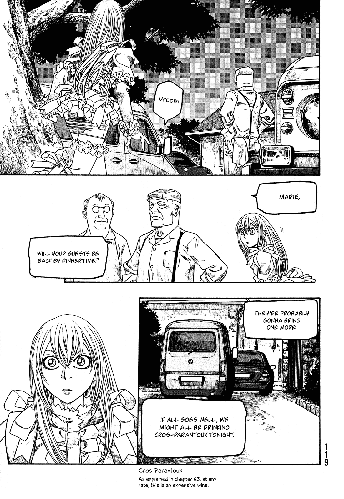 Moyashimon Chapter 68 page 4 - Chapter 68: On the Route des Grands Crus