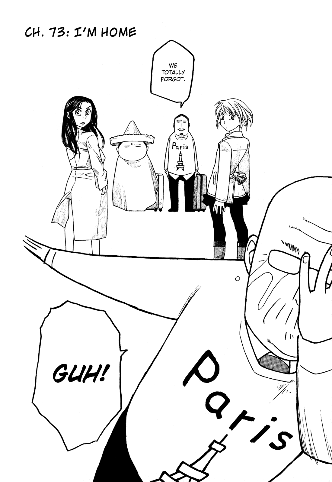 Moyashimon Chapter 73 page 3 - Chapter 73: I'm Home