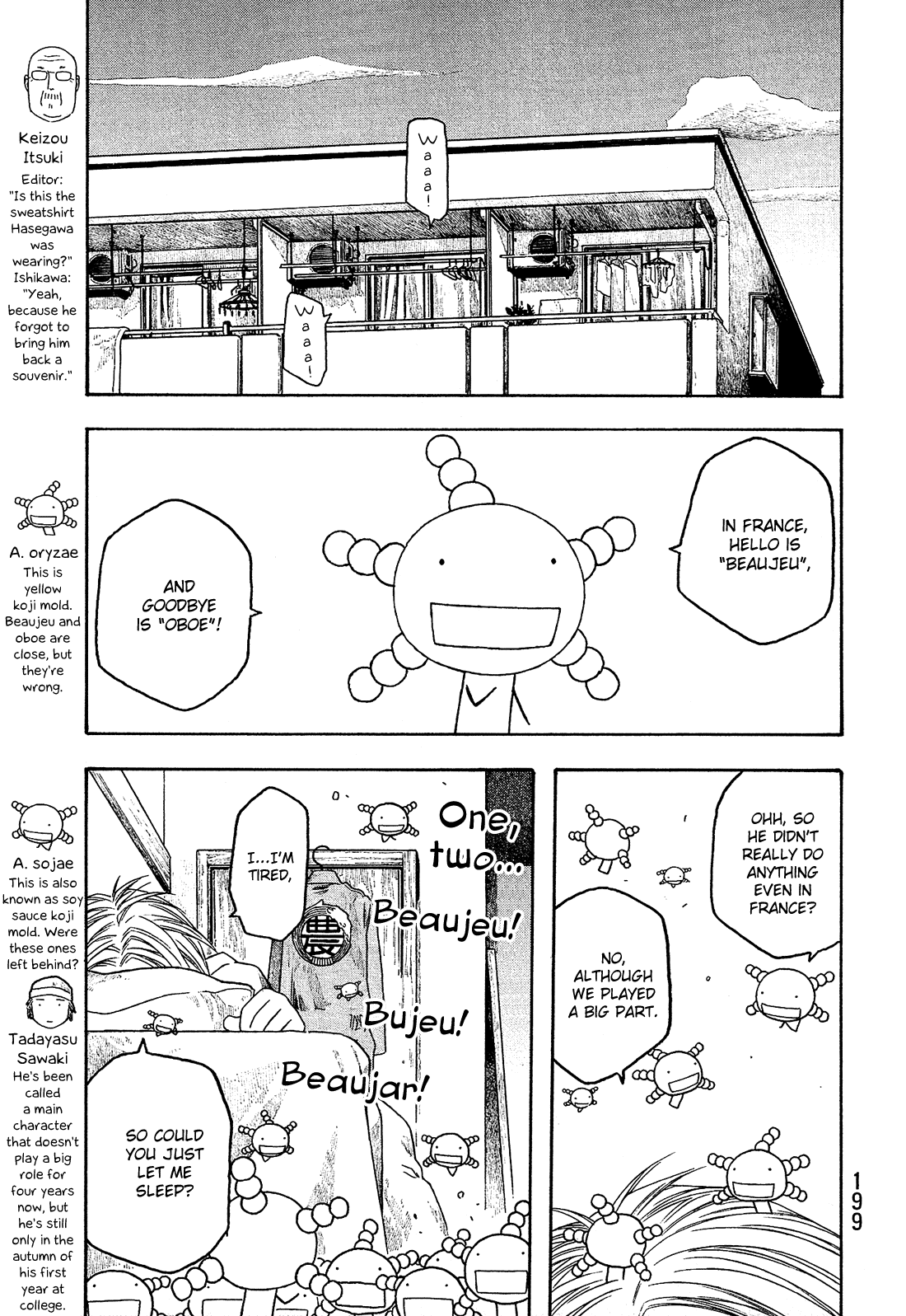 Moyashimon Chapter 73 page 4 - Chapter 73: I'm Home