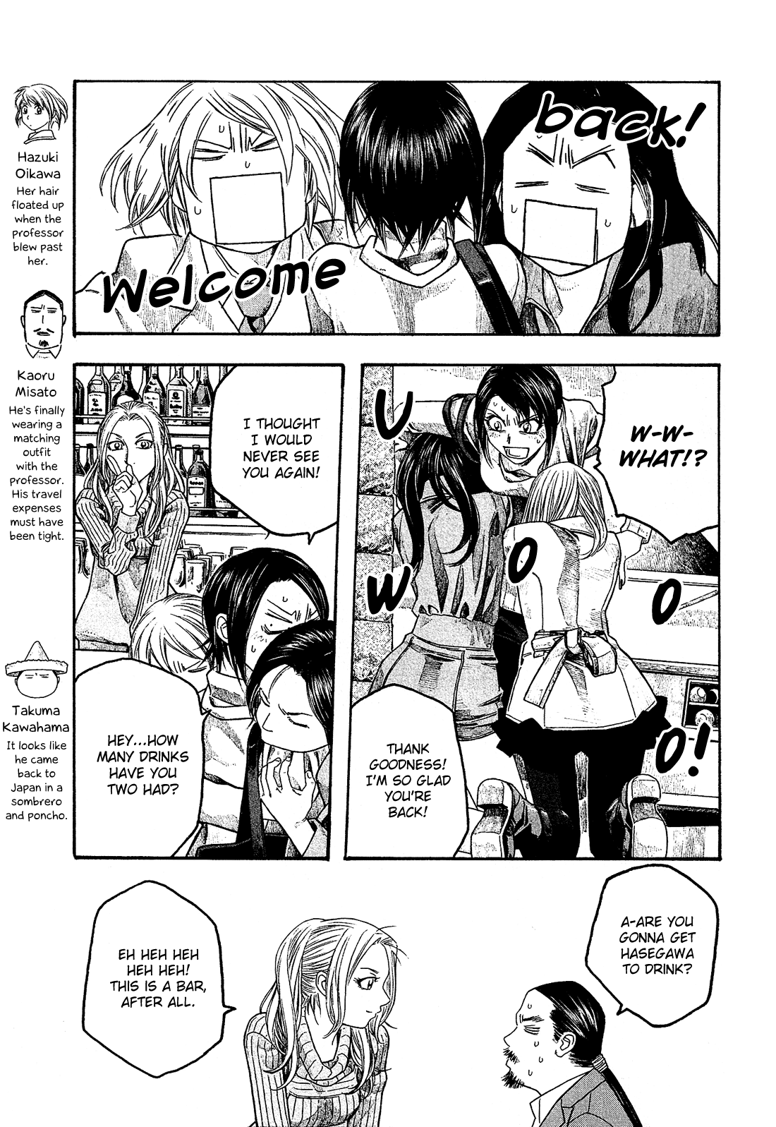 Moyashimon Chapter 73 page 8 - Chapter 73: I'm Home