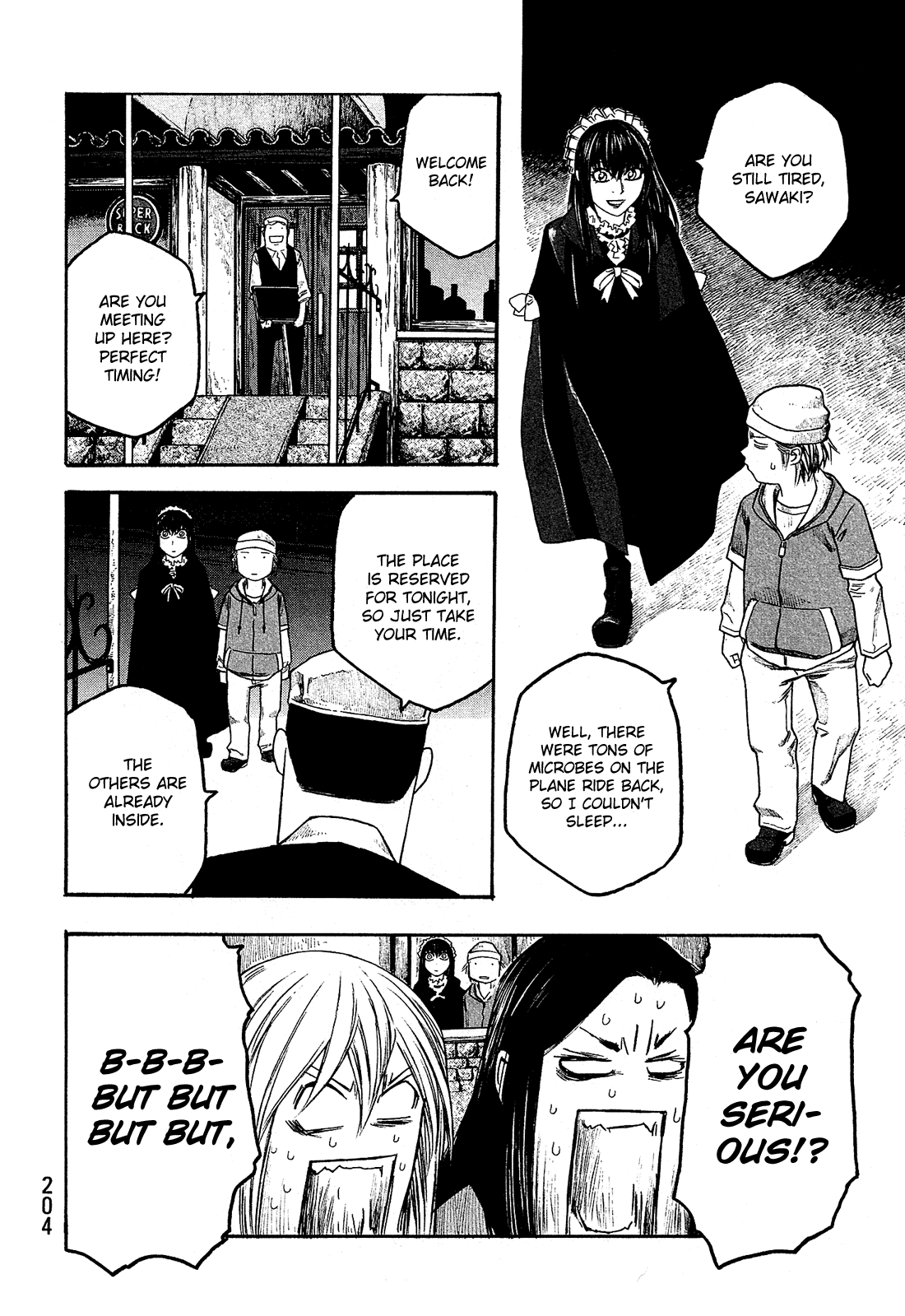 Moyashimon Chapter 73 page 9 - Chapter 73: I'm Home