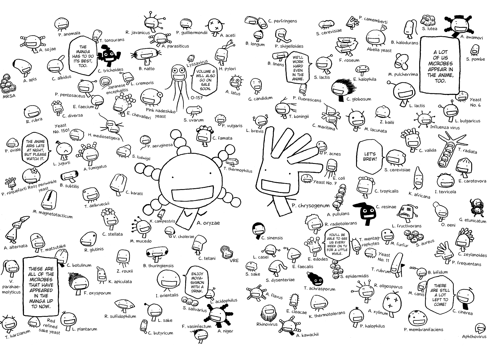 Moyashimon Chapter 74 page 6 - Chapter 74: Microbe Theater to Commemorate the Anime Adaptation