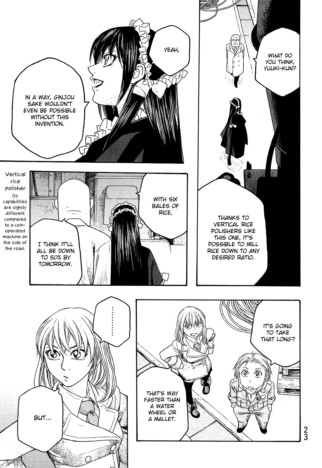 Moyashimon Chapter 76 page 14 - Chapter 76: Starting Up the Fermentation Room
