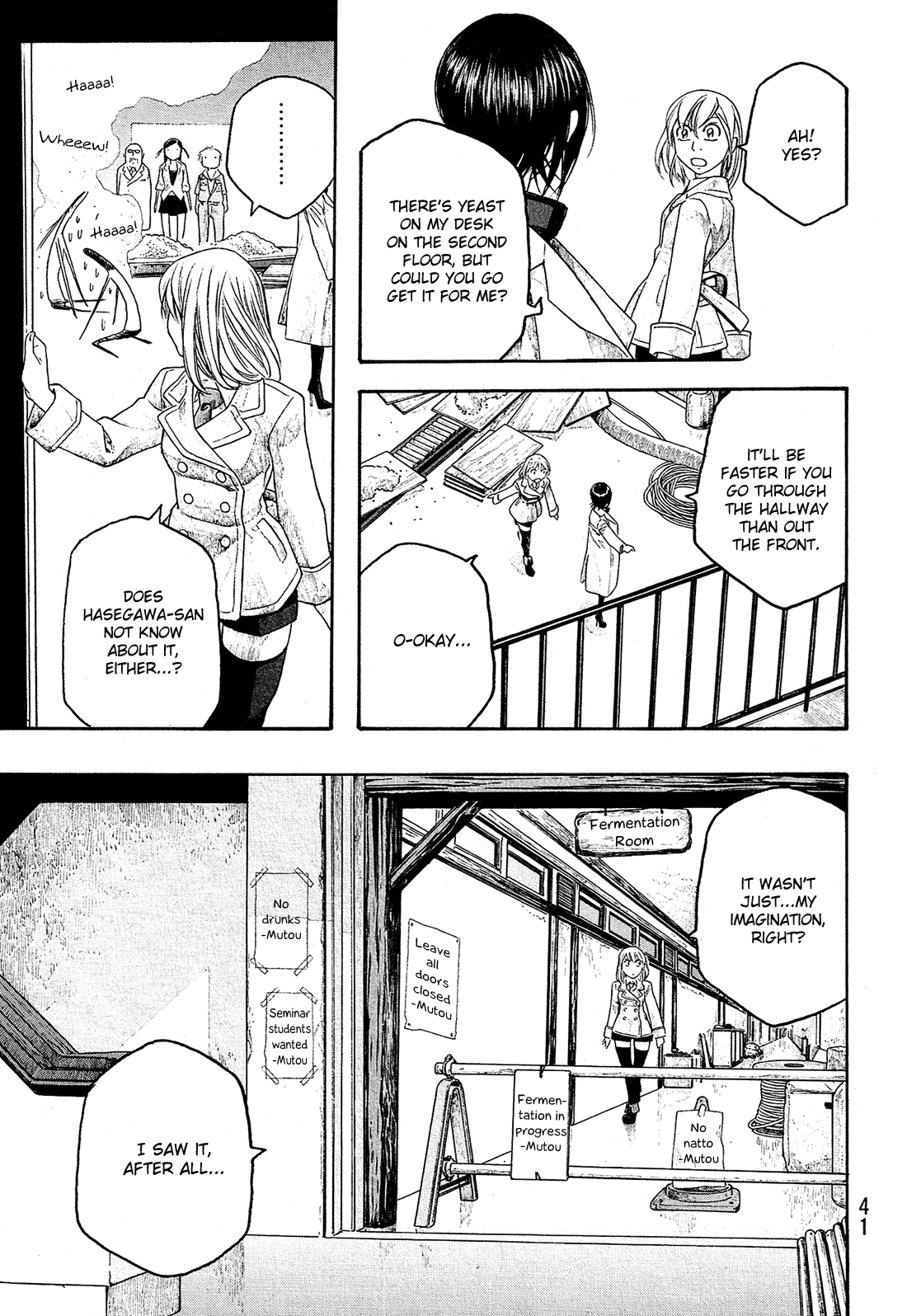 Moyashimon Chapter 77 page 16 - Chapter 77: Renovated
