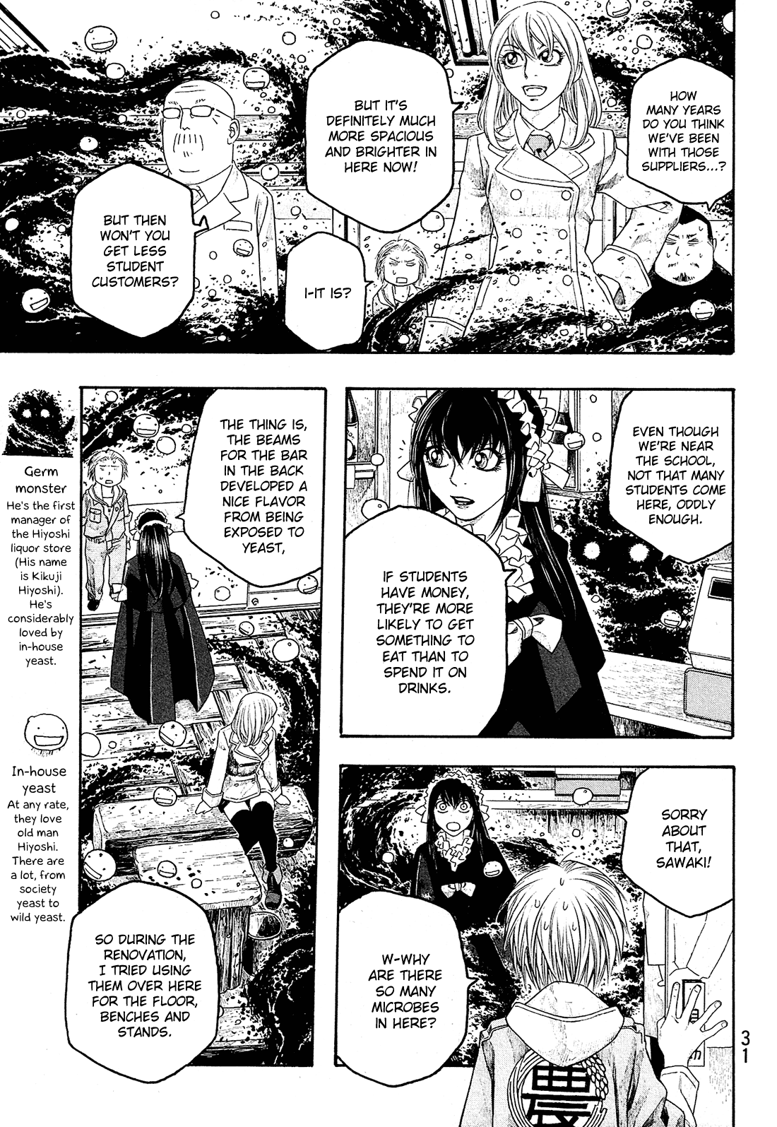 Moyashimon Chapter 77 page 6 - Chapter 77: Renovated