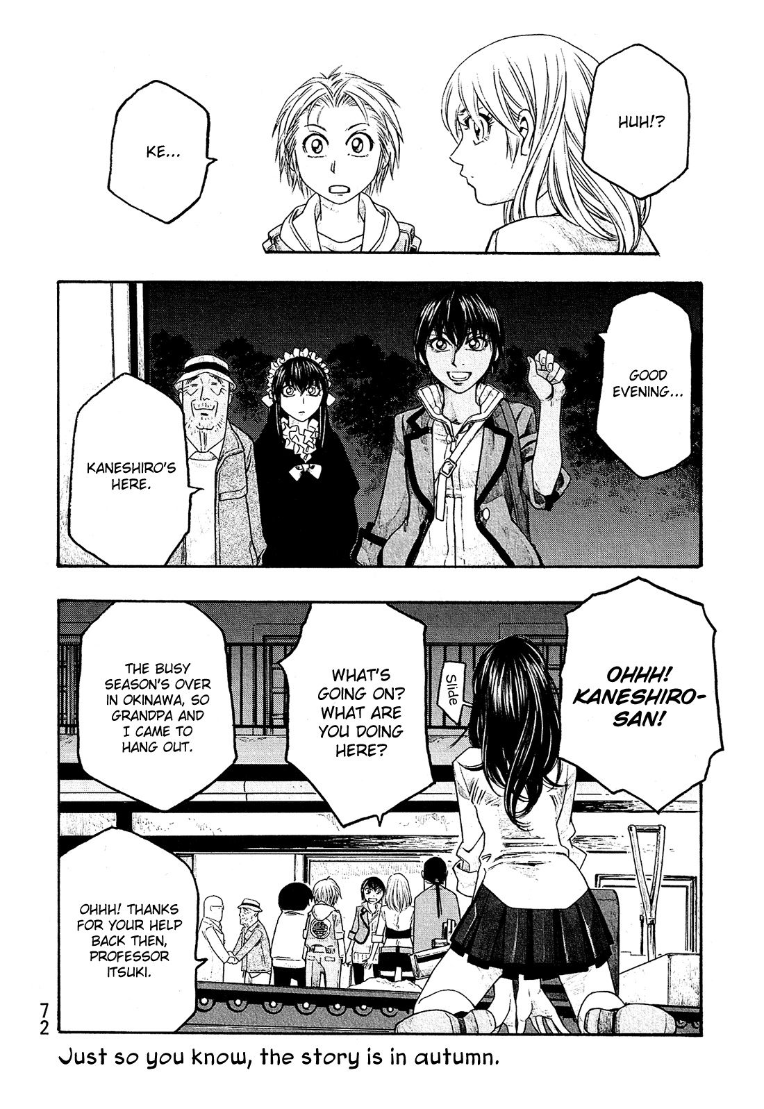 Moyashimon Chapter 79 page 15 - Chapter 79: Chance Meeting - Rice and Koji, or Yuu and Kei