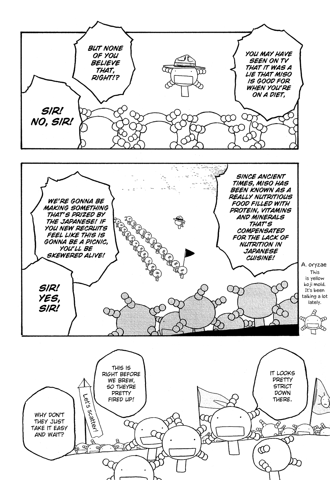 Moyashimon Chapter 79 page 5 - Chapter 79: Chance Meeting - Rice and Koji, or Yuu and Kei
