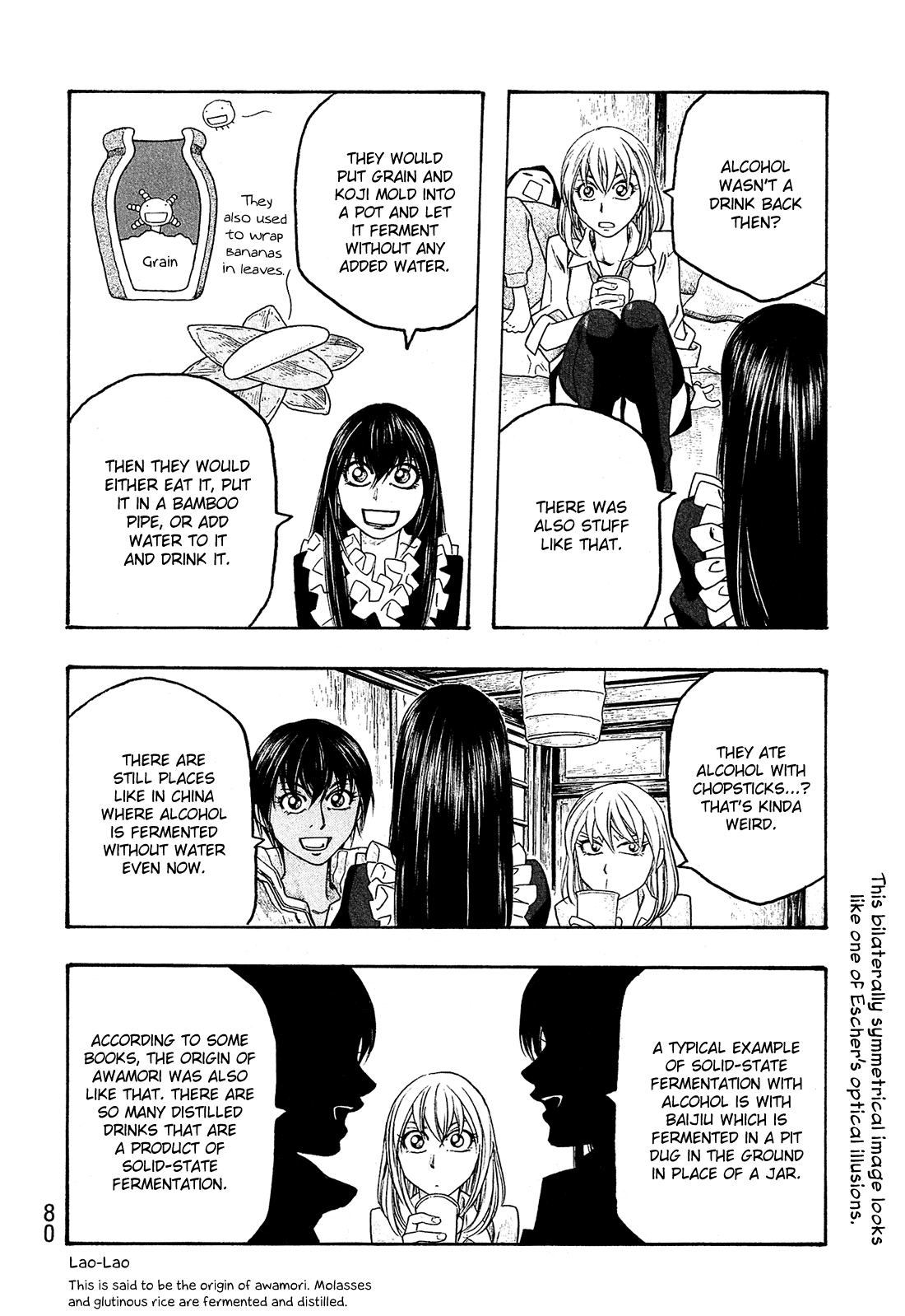 Moyashimon Chapter 80 page 7 - Chapter 80: A Long Autumn Night's Secret