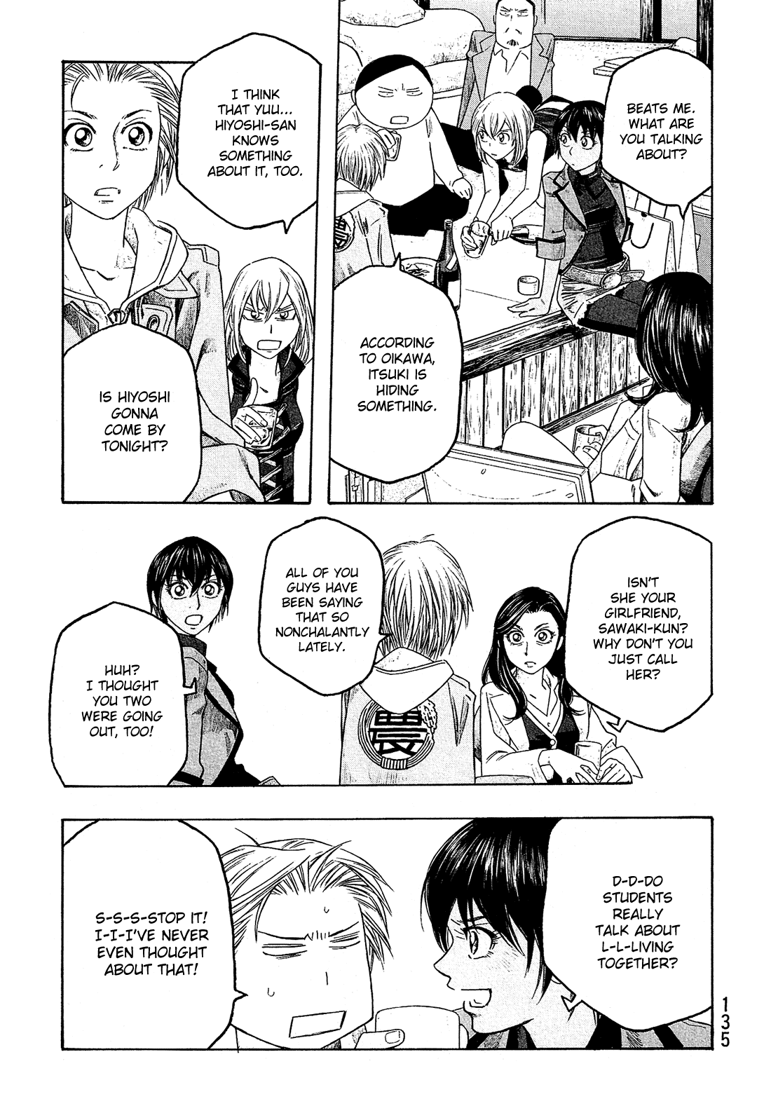 Moyashimon Chapter 83 page 14 - Chapter 83: Team Oikawa
