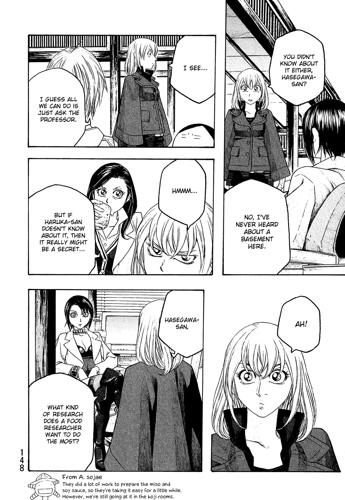 Moyashimon Chapter 84 page 11 - Chapter 84: Confused Kaneshiro