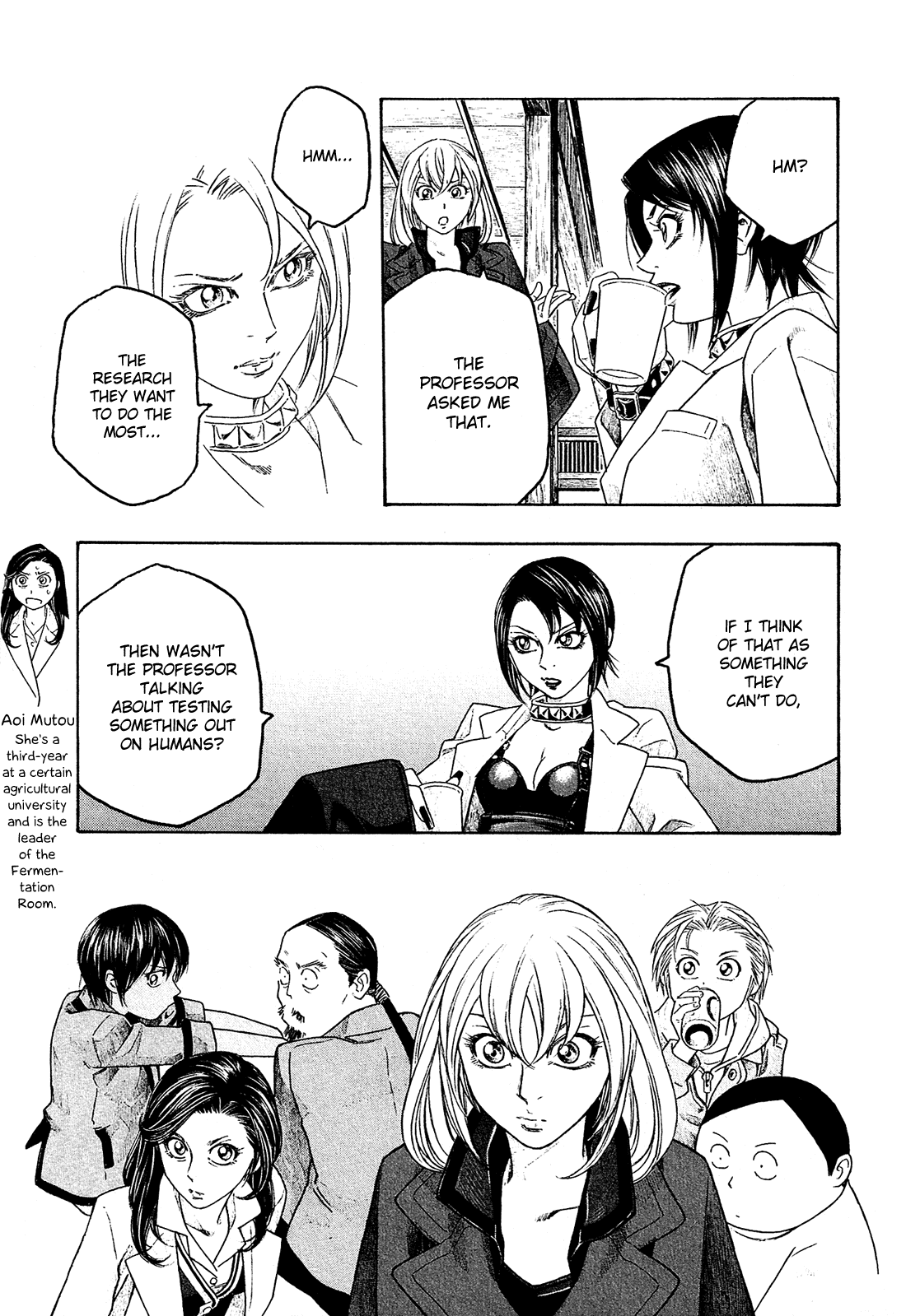 Moyashimon Chapter 84 page 12 - Chapter 84: Confused Kaneshiro