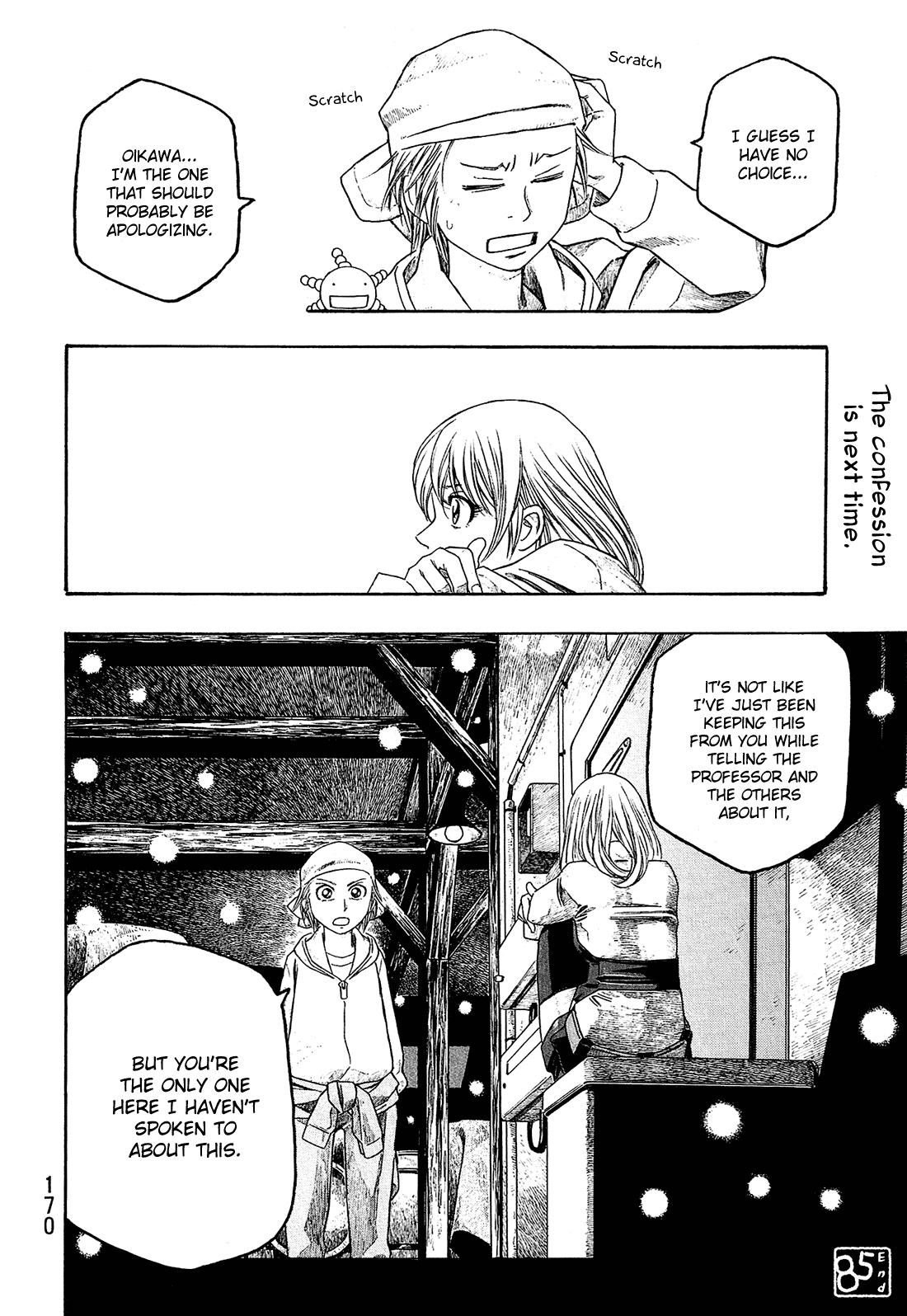 Moyashimon Chapter 85 page 17 - Chapter 85: Sawaki's Confession