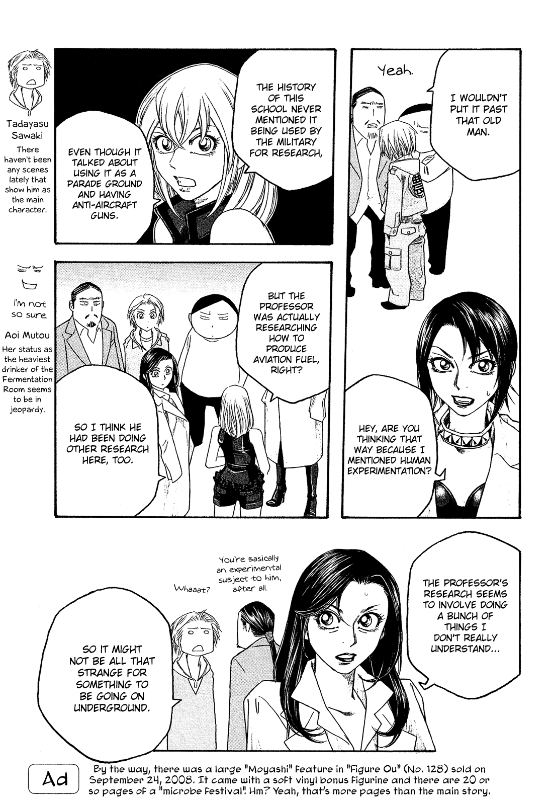 Moyashimon Chapter 85 page 4 - Chapter 85: Sawaki's Confession
