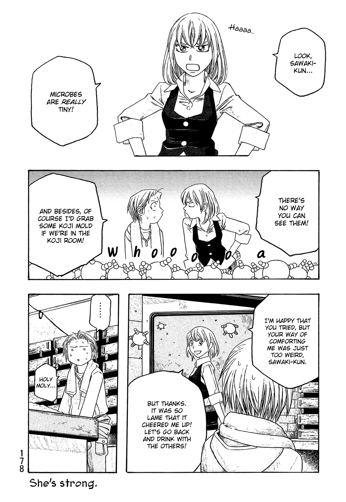 Moyashimon Chapter 86 page 8 - Chapter 86: A Shared Secret