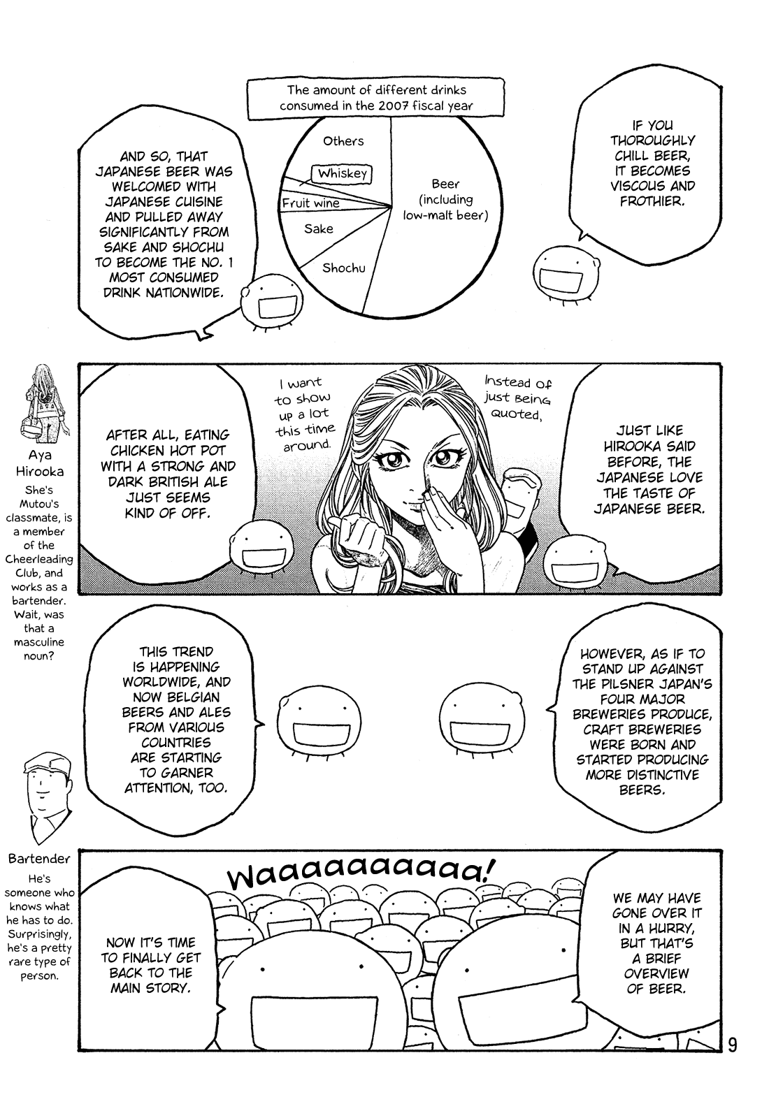 Moyashimon Chapter 87 page 12 - Chapter 87: For Now, Let's Talk About Beer