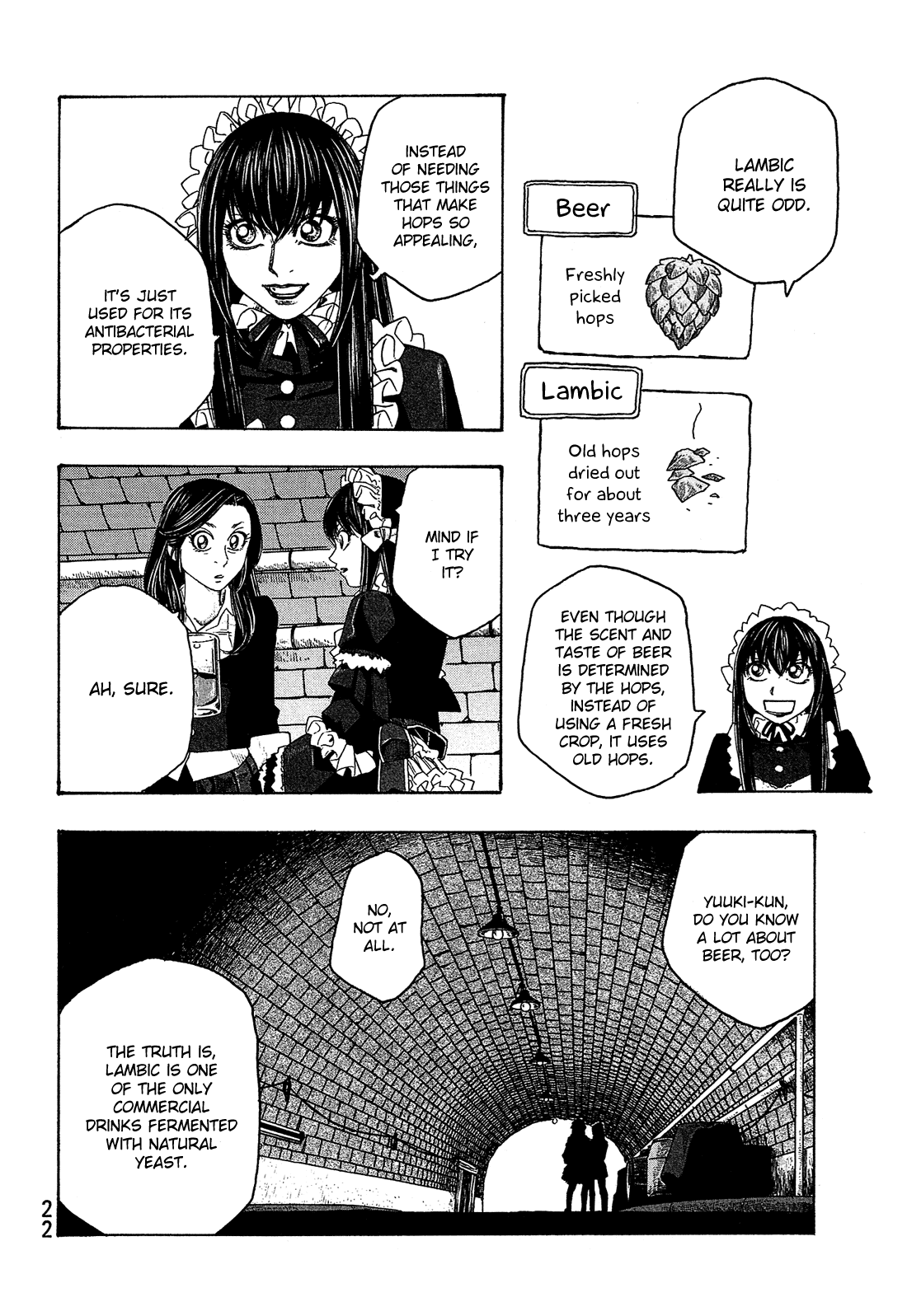 Moyashimon Chapter 88 page 13 - Chapter 88: Itsuki's Beer