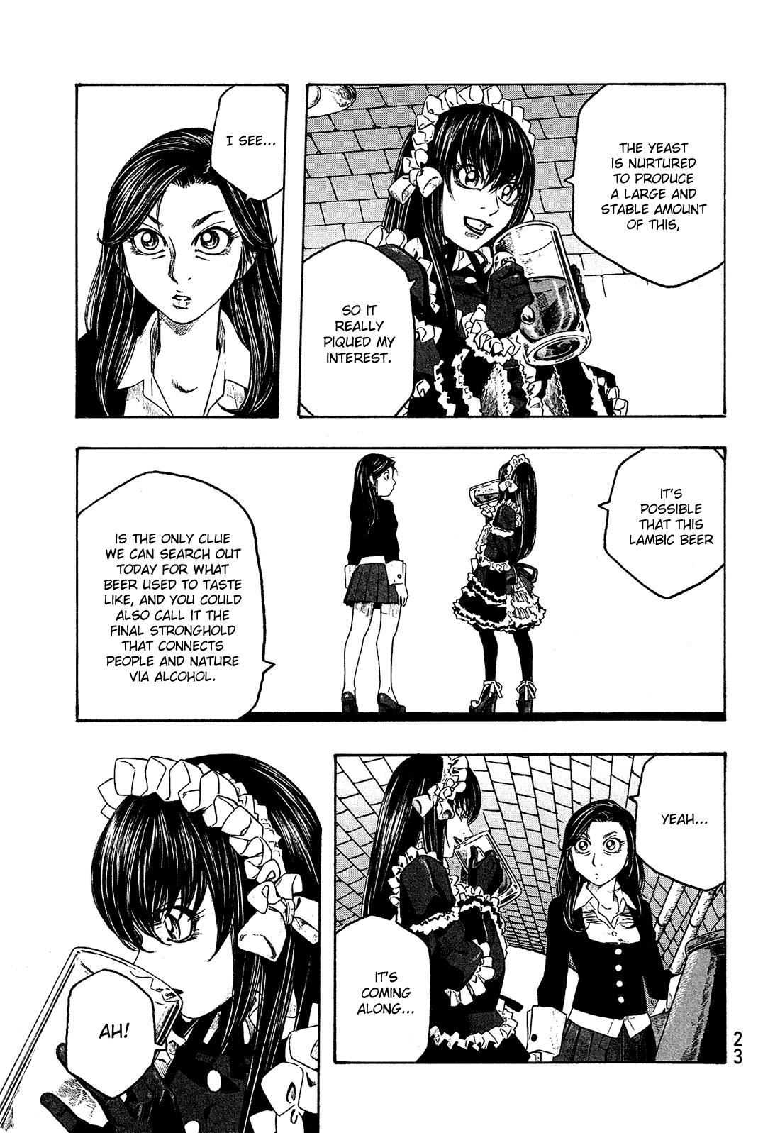 Moyashimon Chapter 88 page 14 - Chapter 88: Itsuki's Beer