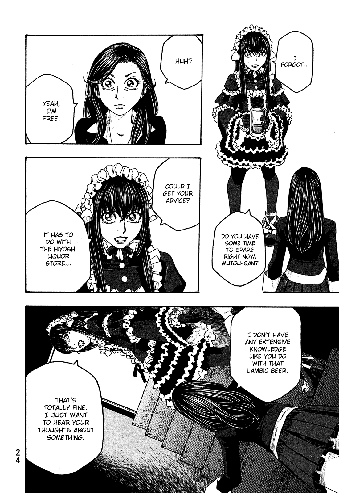Moyashimon Chapter 88 page 15 - Chapter 88: Itsuki's Beer