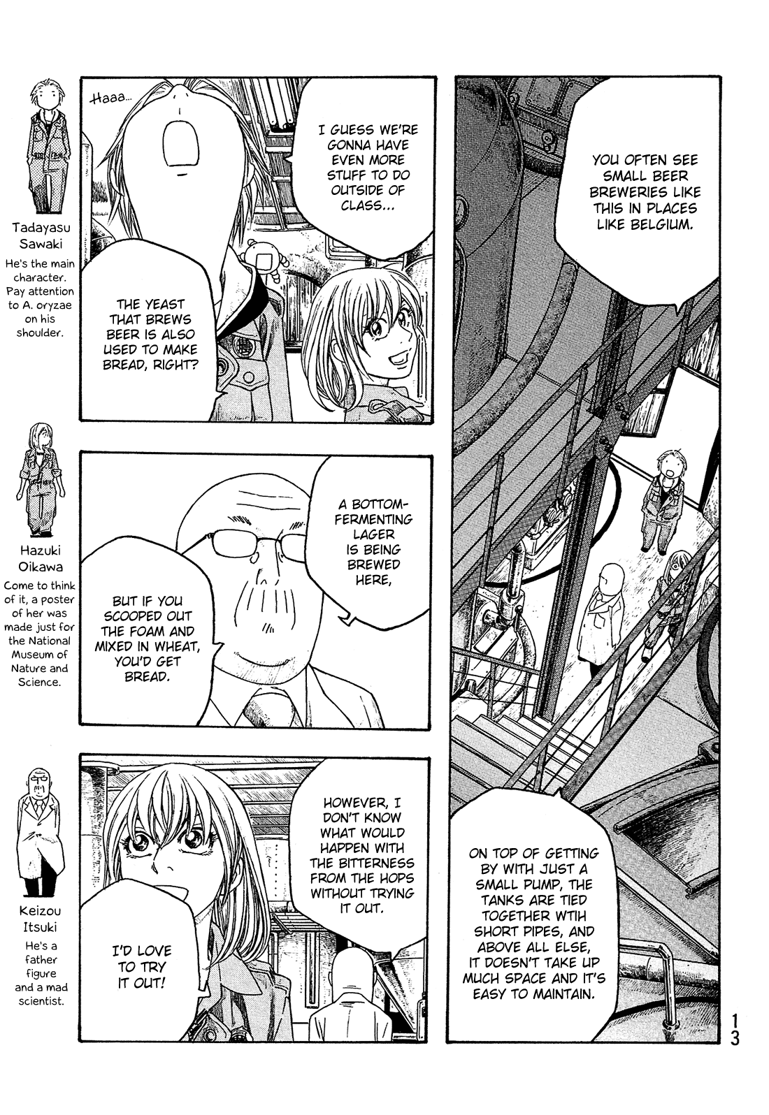 Moyashimon Chapter 88 page 4 - Chapter 88: Itsuki's Beer