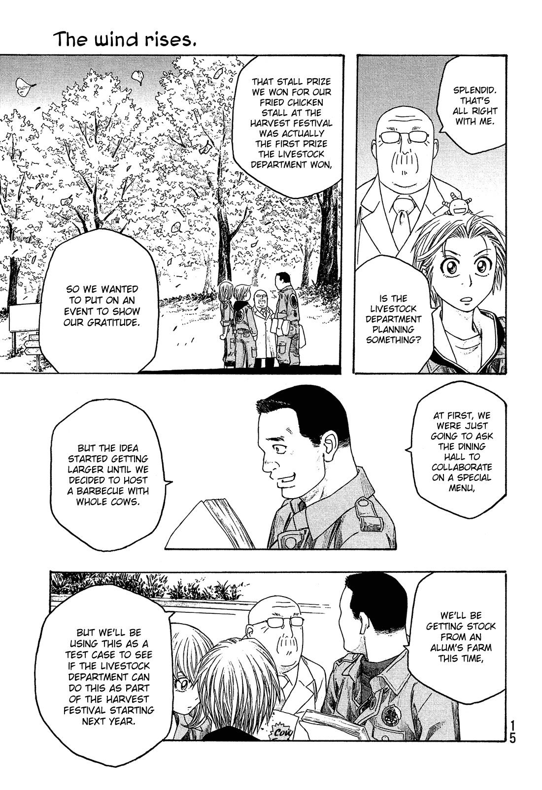 Moyashimon Chapter 88 page 6 - Chapter 88: Itsuki's Beer